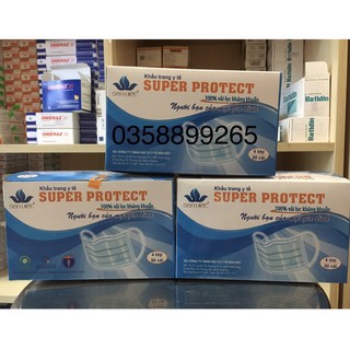Khẩu trang y tế 4 lớp Sen Việt Hộp 50 cái