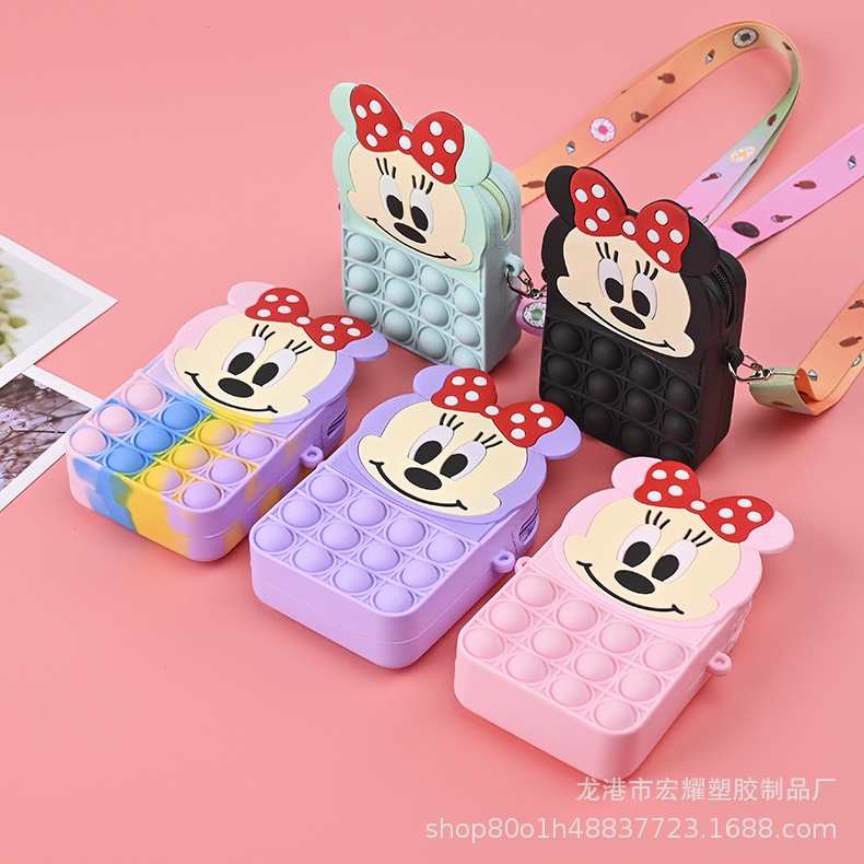 Túi Đựng Tiền Bằng Silicone Thiết Kế Độc Đáo Dành Cho Trẻ Nhỏ