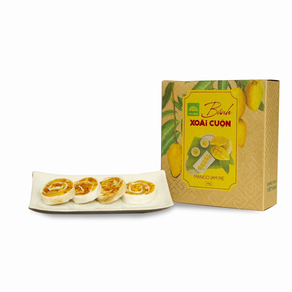 Combo 4 hộp mứt trái cây cuộn ít ngọt đặc sản Đồng Tháp làm quà biếu Tết | BigBuy360 - bigbuy360.vn