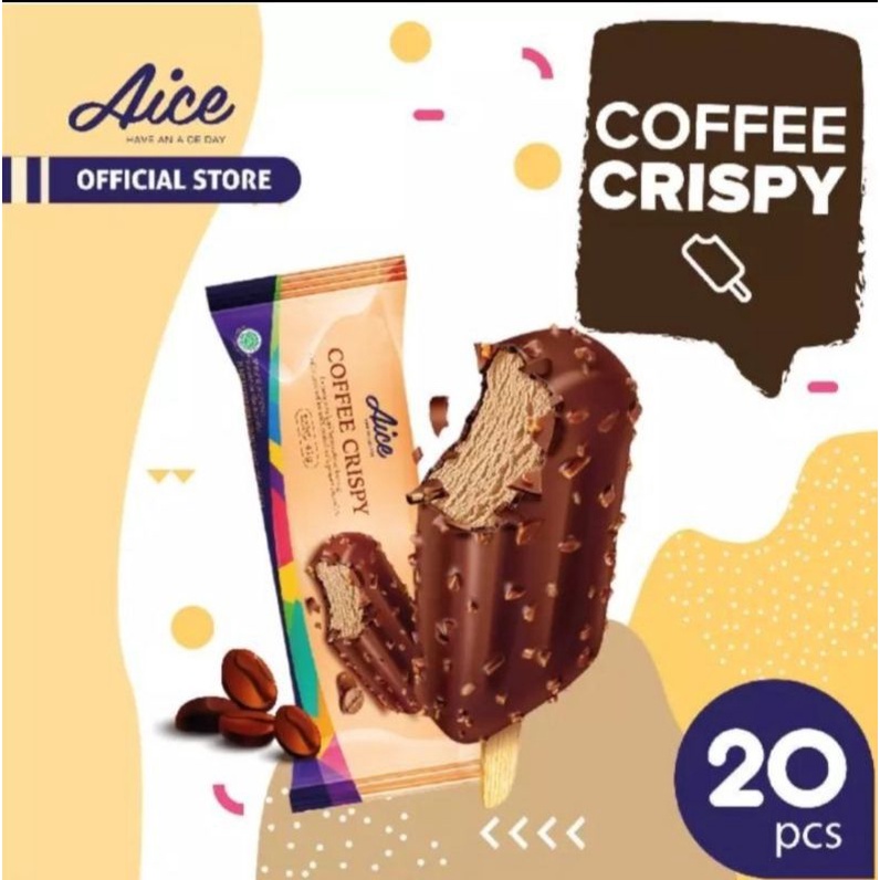 Kem Cafe Giòn Aice / Coffee Crispy  45g - giao hỏa tốc Hồ Chí Minh