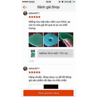 (bill + review) MIẾNG RỬA MẶT - MASSAGE DA MẶT SILICON EBELIN
