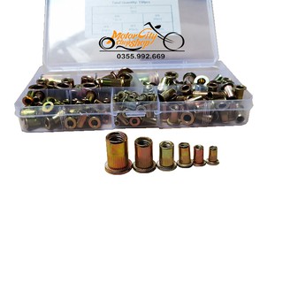 Tán Rút, Ecu Rút, Hộp Tán Rút Tổng Hợp 150PC