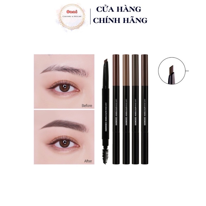 Chì Kẻ Lông Mày Lâu Trôi Cosnori Easy Drawn Auto Eyebrow 0.3g