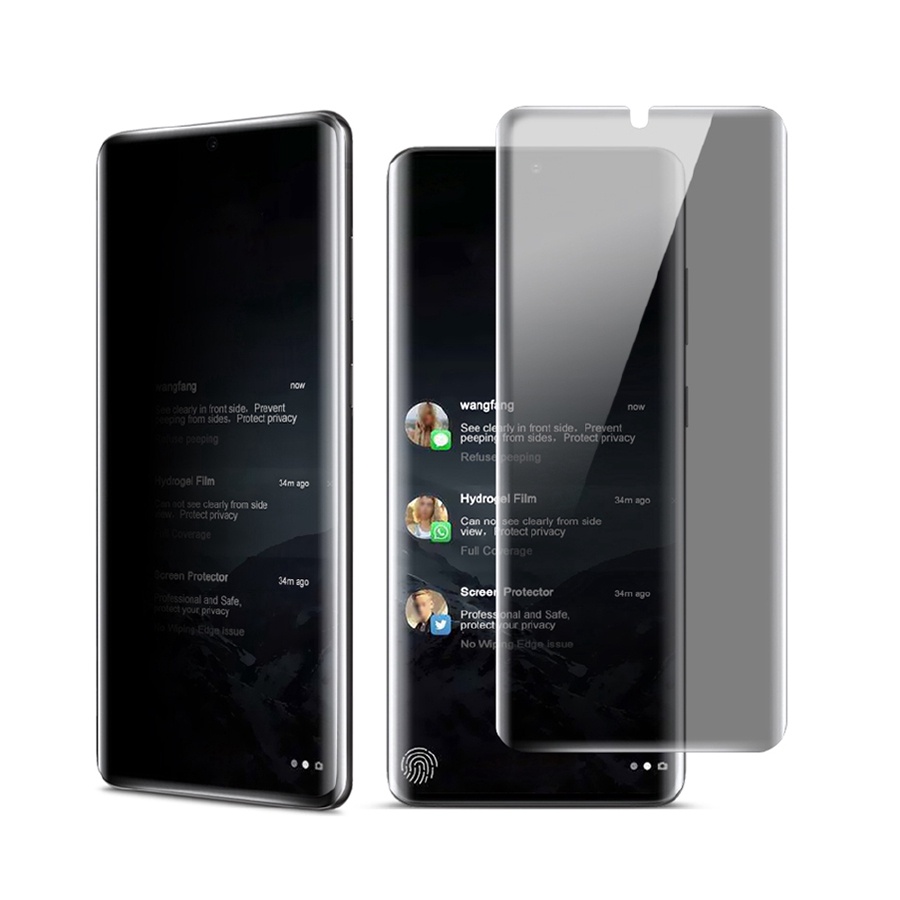 Miếng Dán dẻo Full màn chống nhìn trộm Samsung S8, S8 Plus, S9, S9 Plus