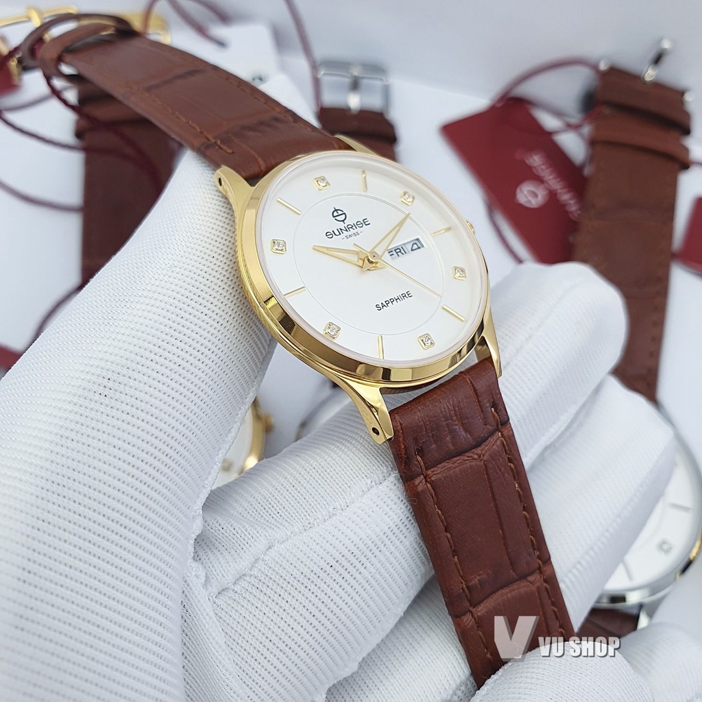 Đồng hồ nữ SUNRISE 2109PB Chính hãng