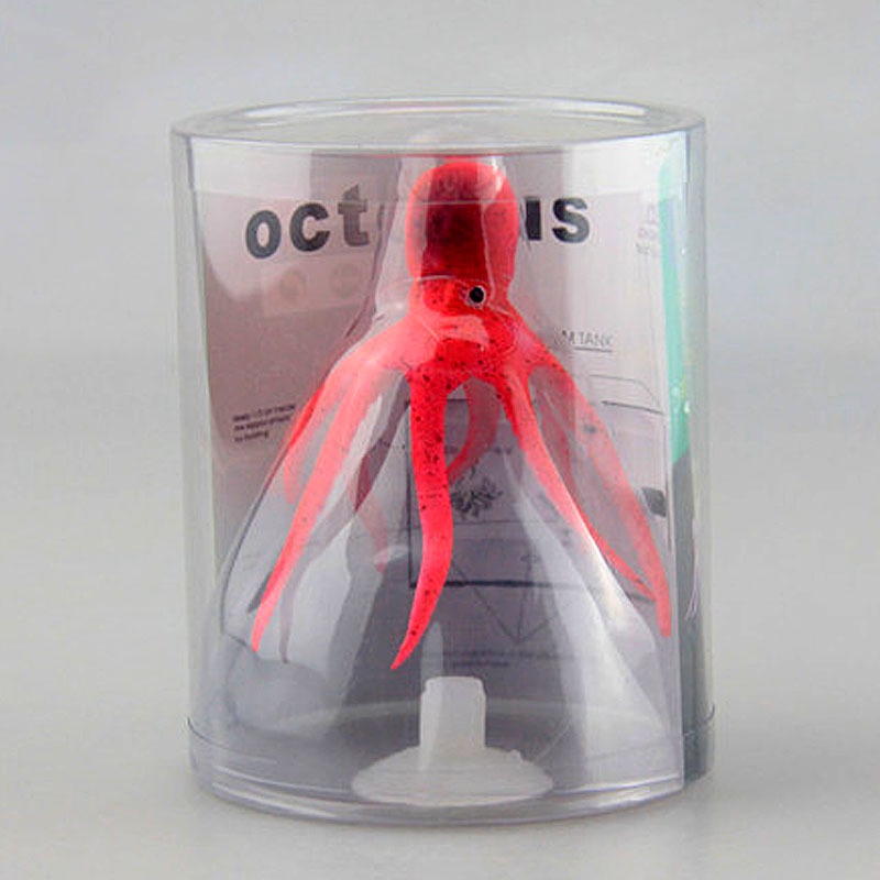 Bạch Tuộc Nhựa Phát Quang Trang Trí Bể Cá