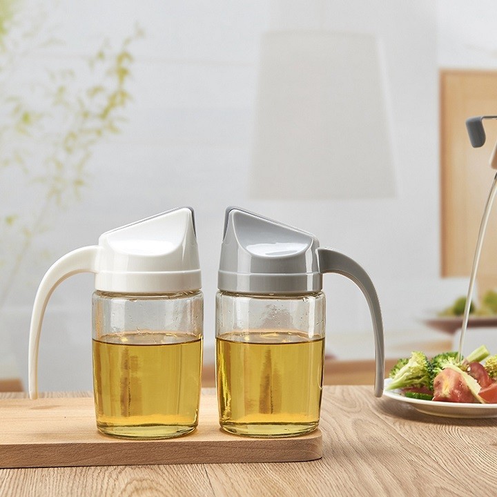 [GIẢM SỐC ]Bình Đựng Dầu Ăn, Nước Mắm, Xì Dầu Cao Cấp Tự Động Mở Nắp Khi Rót 300ml