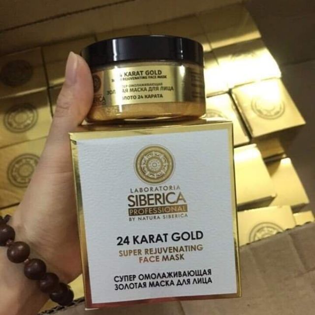 Mặt nạ vàng 24k trẻ hóa da Karat Gold Nga 