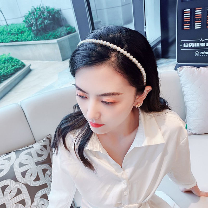 Cài Tóc Đính Ngọc Trai Nhân Tạo Phong Cách Cổ Điển Ngọt Ngào Cho Nữ