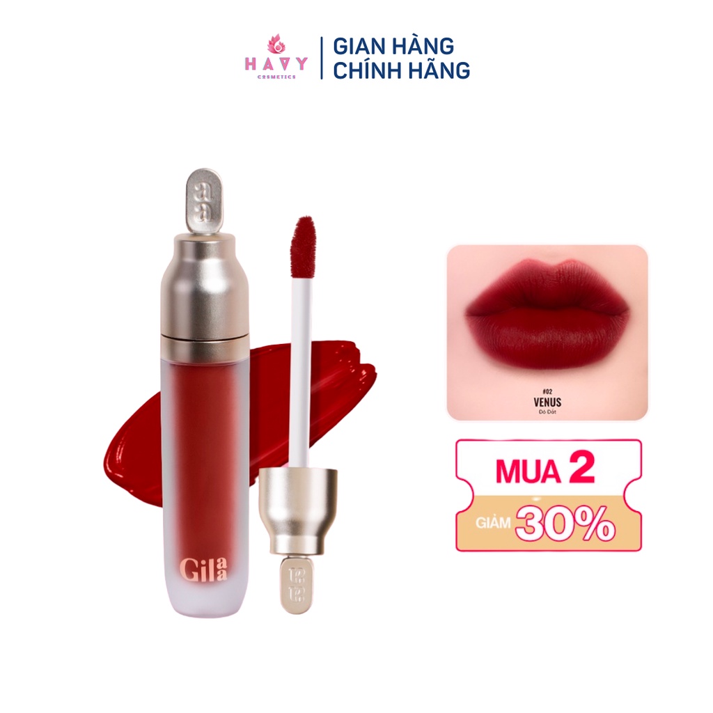 Son Gilaa Plumping Lip Serum - Phiên bản Velvet Tint Hoàn Hảo (3.8g)