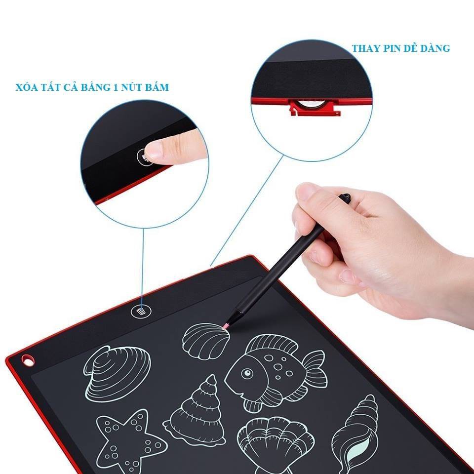 BẢNG VỄ TỰ XÓA THÔNG MINH/ BẢNG LCD TỰ XÓA ( giao màu ngẫu nhiên )