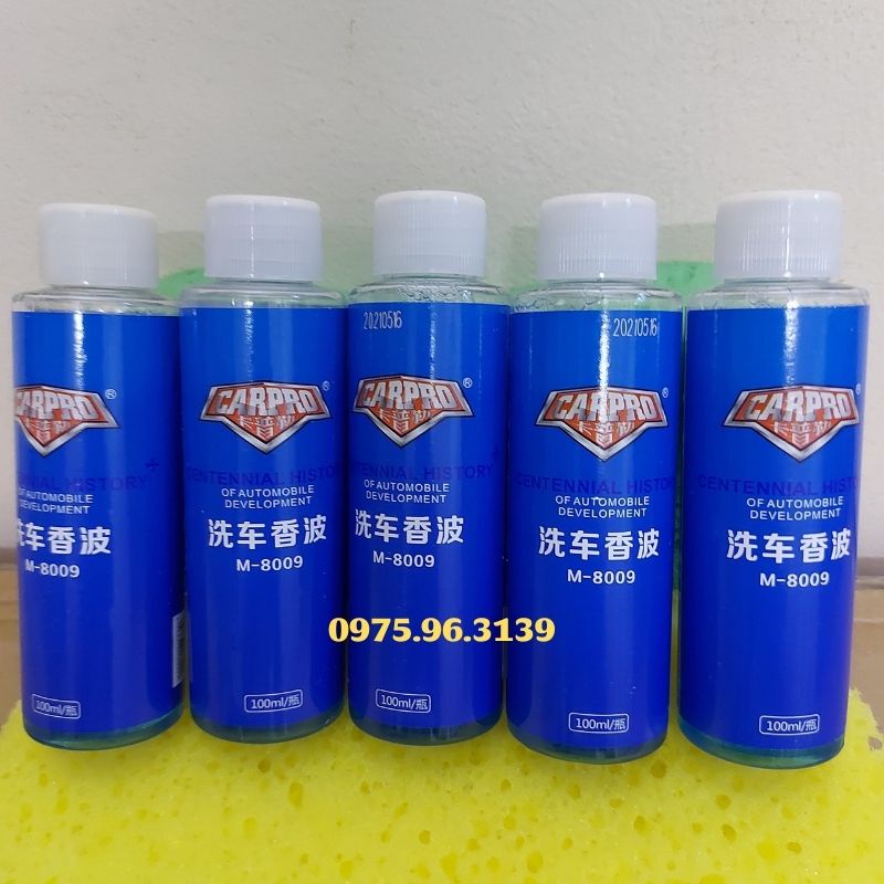 NƯỚC RỬA XE ÔTÔ XE MÁY CARPRO 100ml, Dung Dịch Rửa Xe Đậm Đặc 3 IN 1, Làm sạch,Tráng men làm bóng và Bảo vệ Môi trường