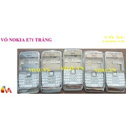 VỎ PHÍM NOKIA E71 MÀU TRẮNG