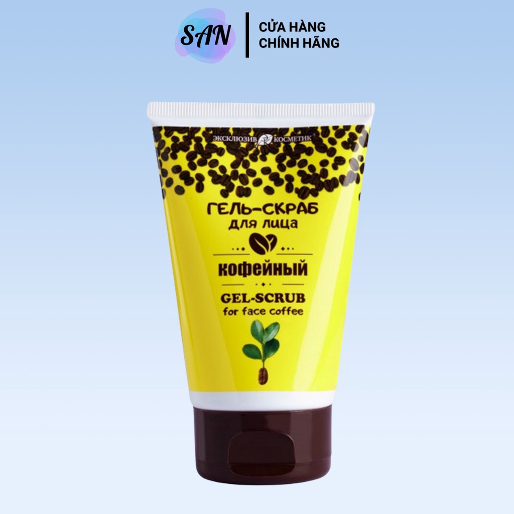 Tẩy Tế Bào Chết Mặt Cà Phê Exclusive Cosmetics Gel Scrub 100g