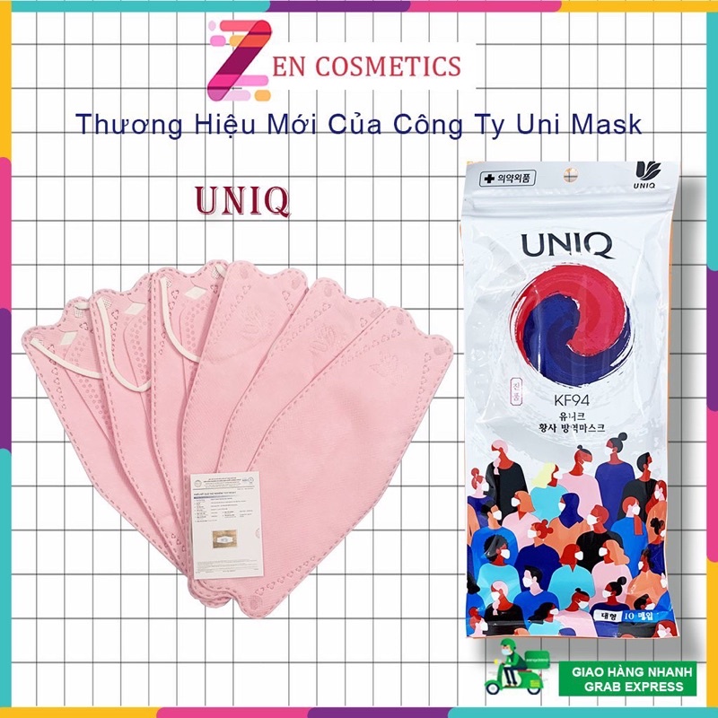 Khẩu trang 4 Lớp KF94 MASK Chống Bụi Mịn Hàng Cao Cấp Hàn Quốc