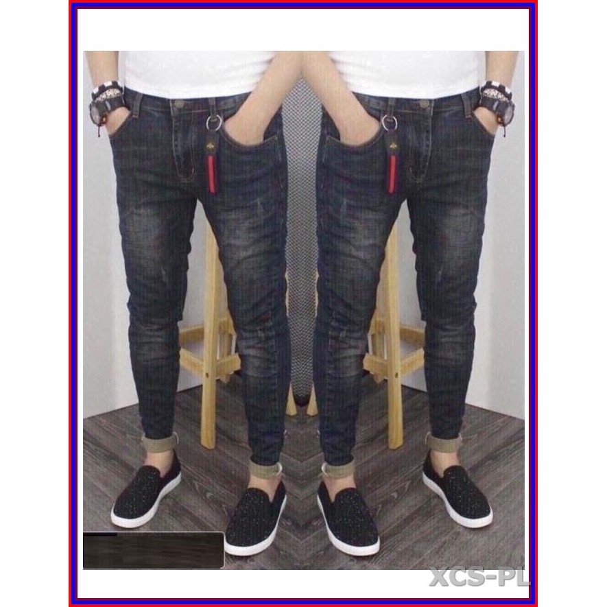 Quần jean nam cao cấp CÀO NHẸ 384 màu NGẢ XANH không xù lông, không ra màu, chất giãn tốt N91