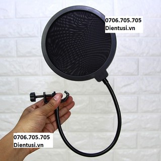 [Rẻ Vô Địch] Màng Lọc Âm Thanh  Pop Filter Cho Micro Thu Âm