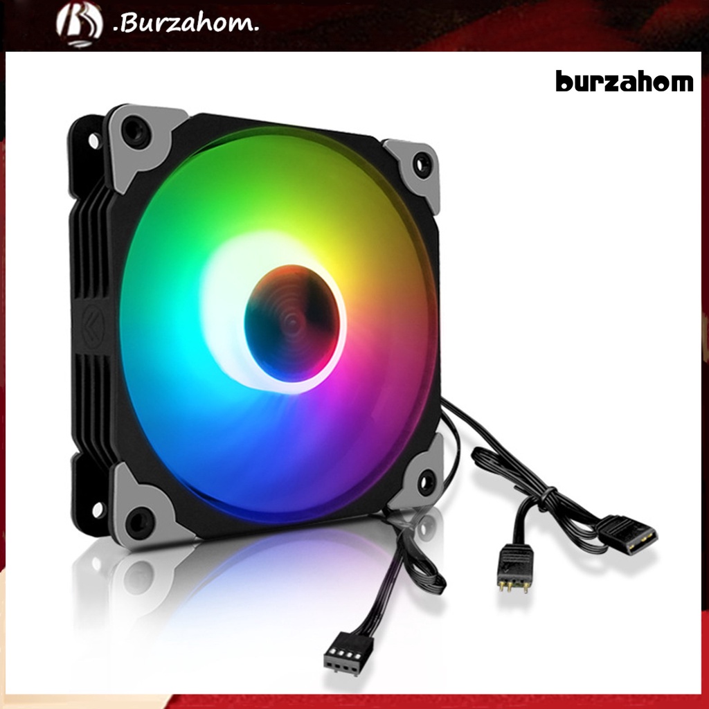 Quạt Tản Nhiệt RGB 12cm 4Pin ARGB Nhiều Màu Sắc Không Gây Tiếng Ồn Cho Máy Tính