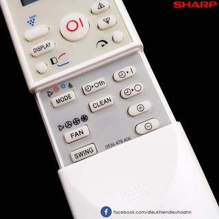 Điều khiển điều hòa Sharp inverter 2 chiều