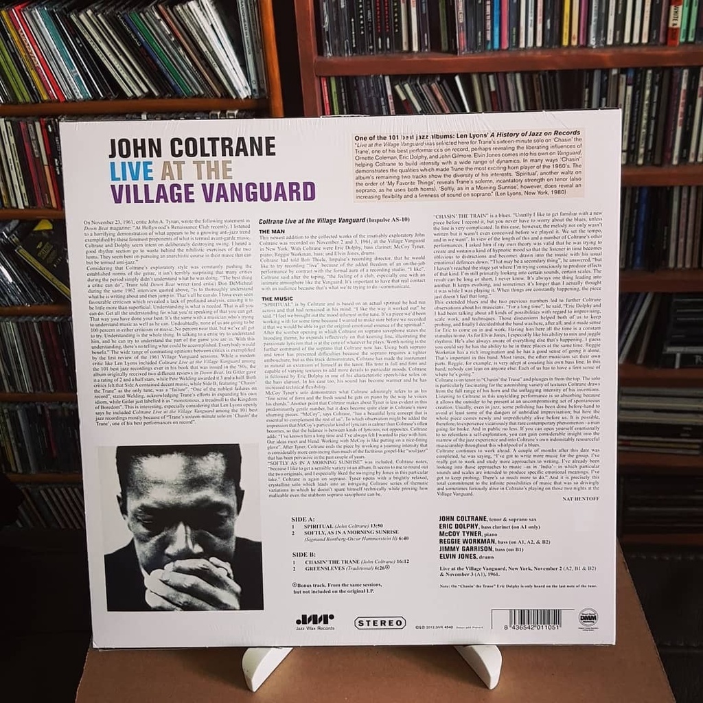 Vinyl John Coltrane ‎– "Live" At The Village Vanguard 1962