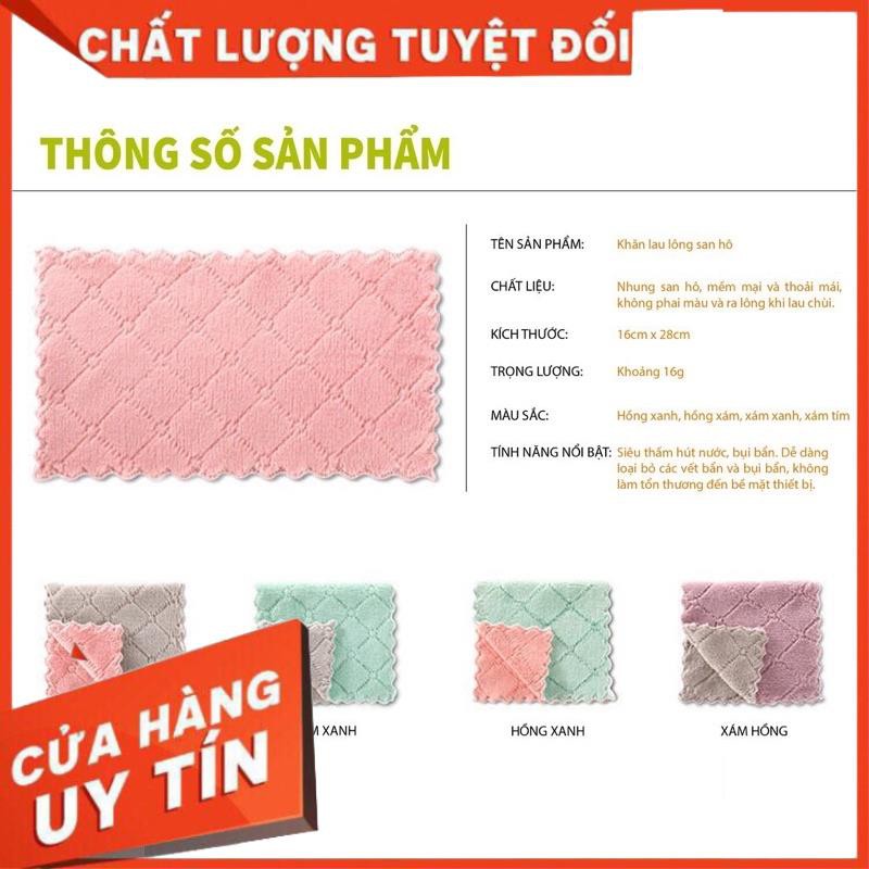 Sale Sốc -  Combo 10 khăn lau bếp siêu thấm hút. . Siroshop.