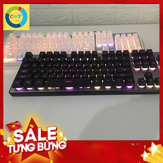 Bàn phím máy tính giả cơ led RGB Q300 Hot 2019