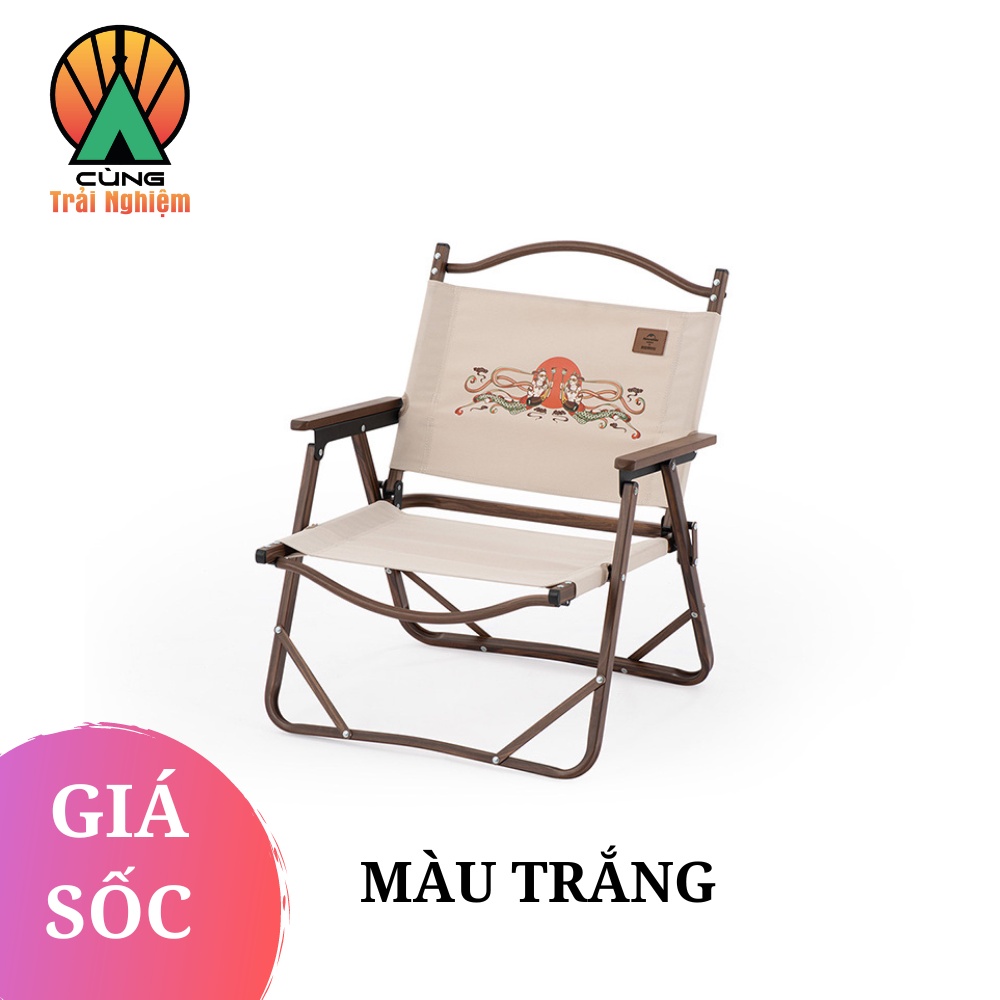 Ghế Câu Cá, Du Lịch HỢP KIM NHÔM Naturehike NH19Y002-D CÓ TỰA Êm, Thiết Kế Tiện Ích, Gấp Gọn, Dễ Di Chuyển