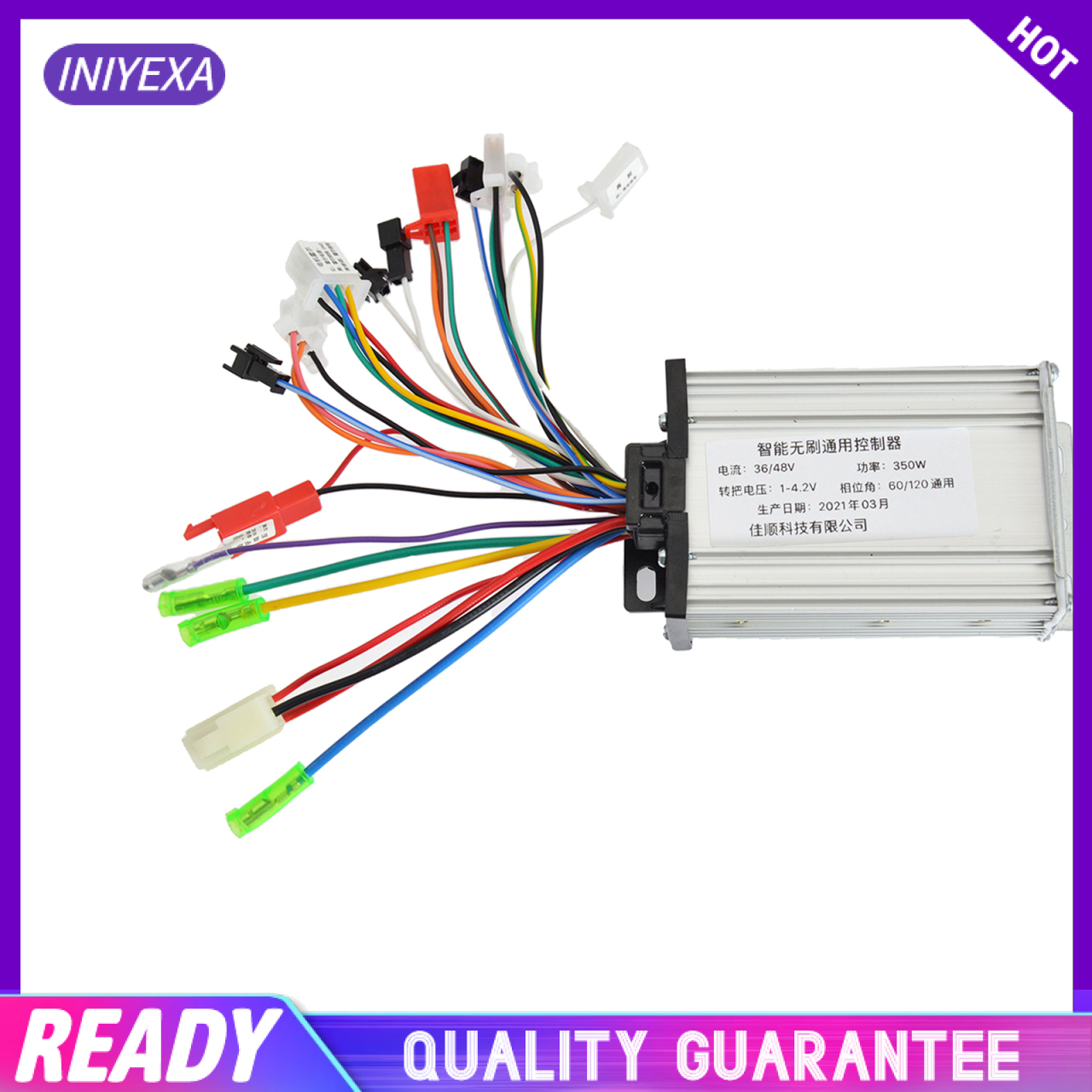 36V/48V Electric  Controller 350W Brushless DC Motor Control Box Inversor