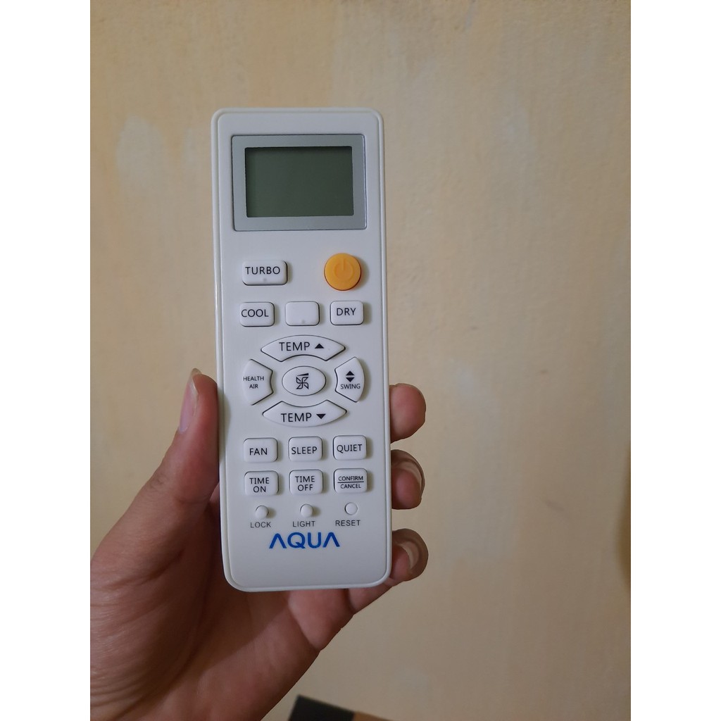Điều khiển điều hòa Aqua 1&2 chiều Inverter AQA-KCH AQA-KCRV AQA-KCR- Hàng tốt Tặng kèm Pin!