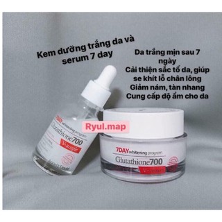 Kem dưỡng trắng da 7day tungtung
