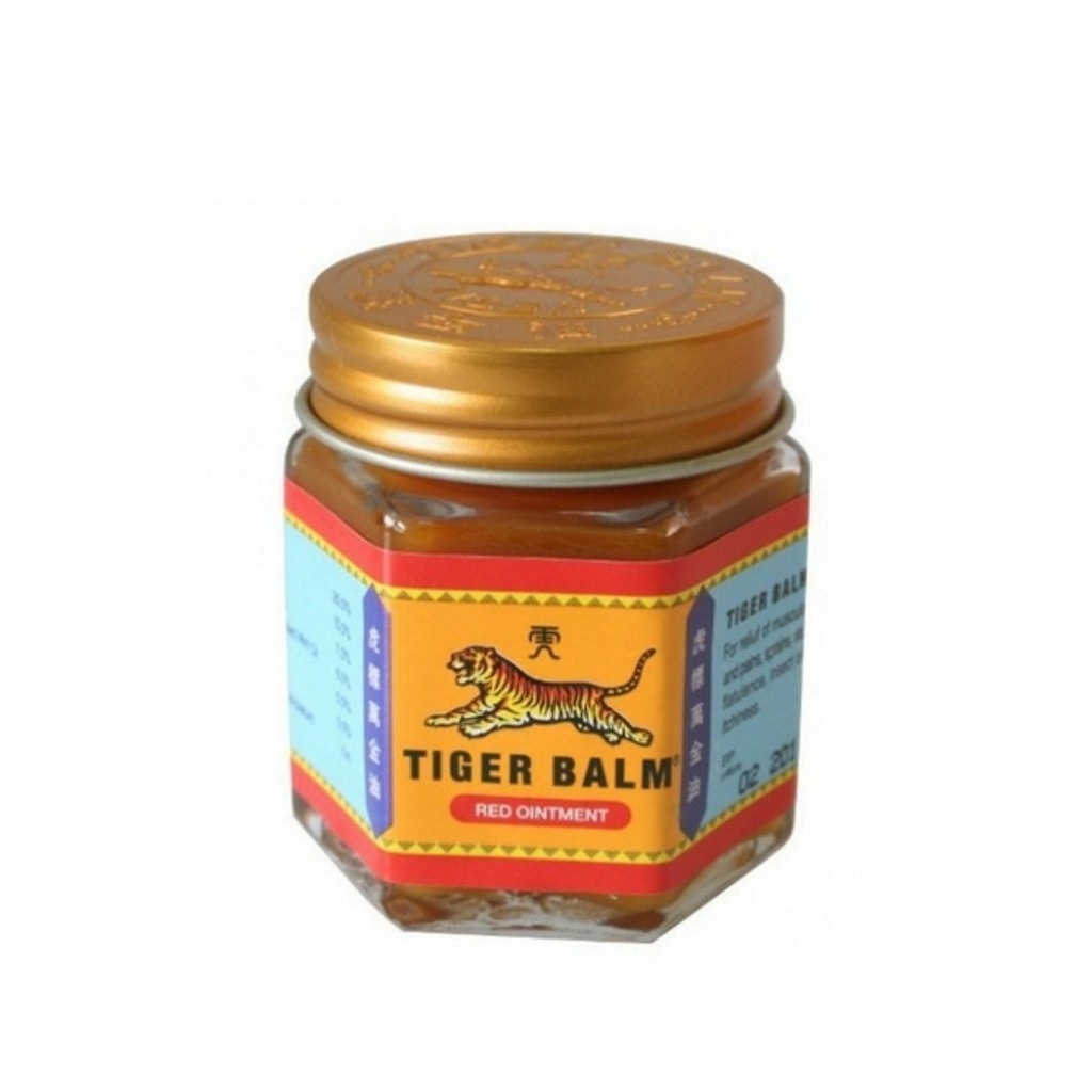 Hàng Có Xuất Hóa Đơn - Dầu Con Cọp Tiger Balm Red 19,4g - Singapore - Chính Hãng