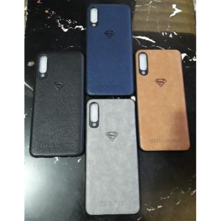 Samsung Galaxy A70 Ốp lưng da màu in cao cấp