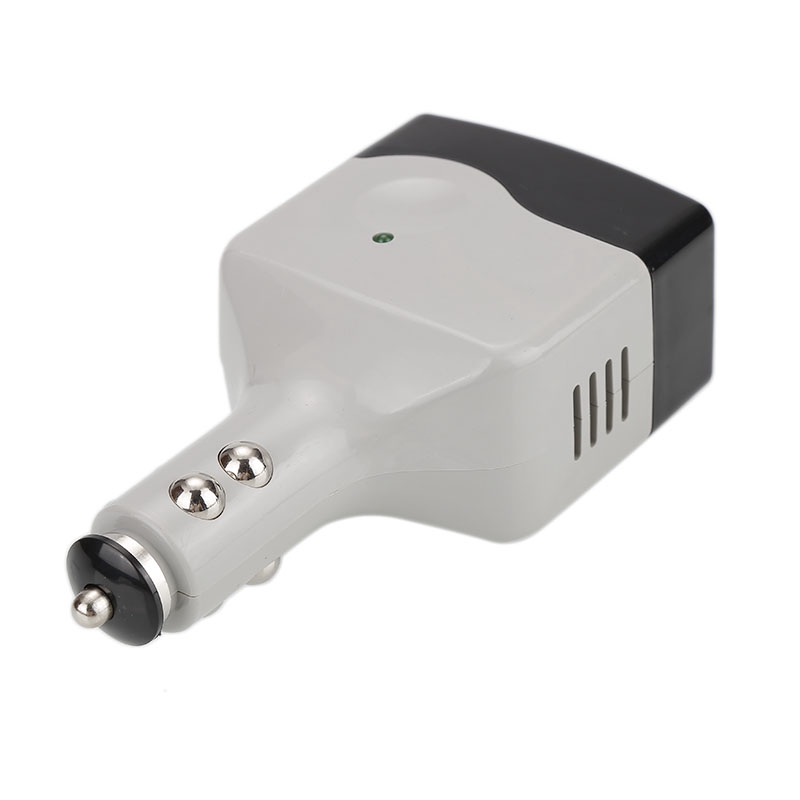 Đầu sạc tích hợp ổ cắm đa năng DC12/24V AC220V tiện dụng cho xe ô tô | BigBuy360 - bigbuy360.vn