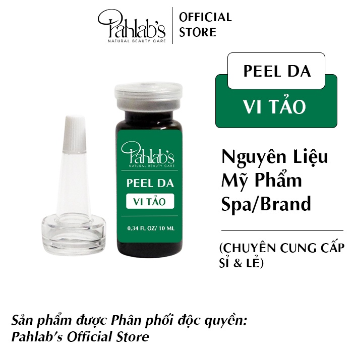 Combo Peel da Vi tảo & Serum B5 + HA Pahlab's Handmade | BigBuy360 - bigbuy360.vn