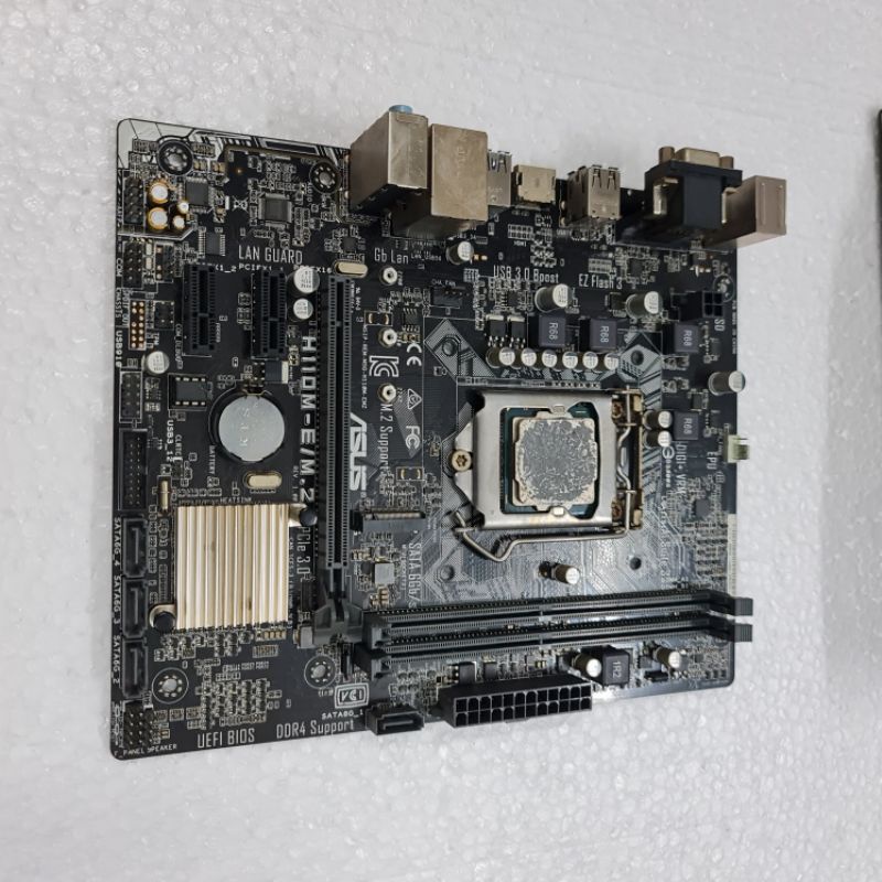 COMBO MAIN ASUS H110 M2+ CPU INTEL G4560