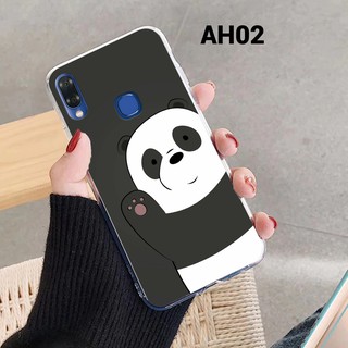 Ốp lưng VSmart - VSmart Bee - Star - Live - Active 1 - Active 1 Plus in hình gấu We Bare bears