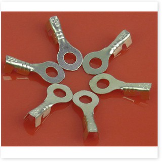 Bộ 100 đầu cos tròn nối dây điện cho xe máy 3.2mm