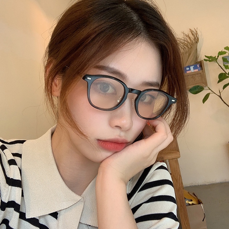 Kính giả cận thời trang nam nữ HANASO cao cấp phong cách Hàn Quốc gọng càng cua siêu cá tính trẻ trung năng động 085