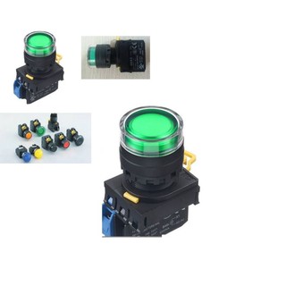 Nút nhấn idec có đèn tiếp điểm no nc