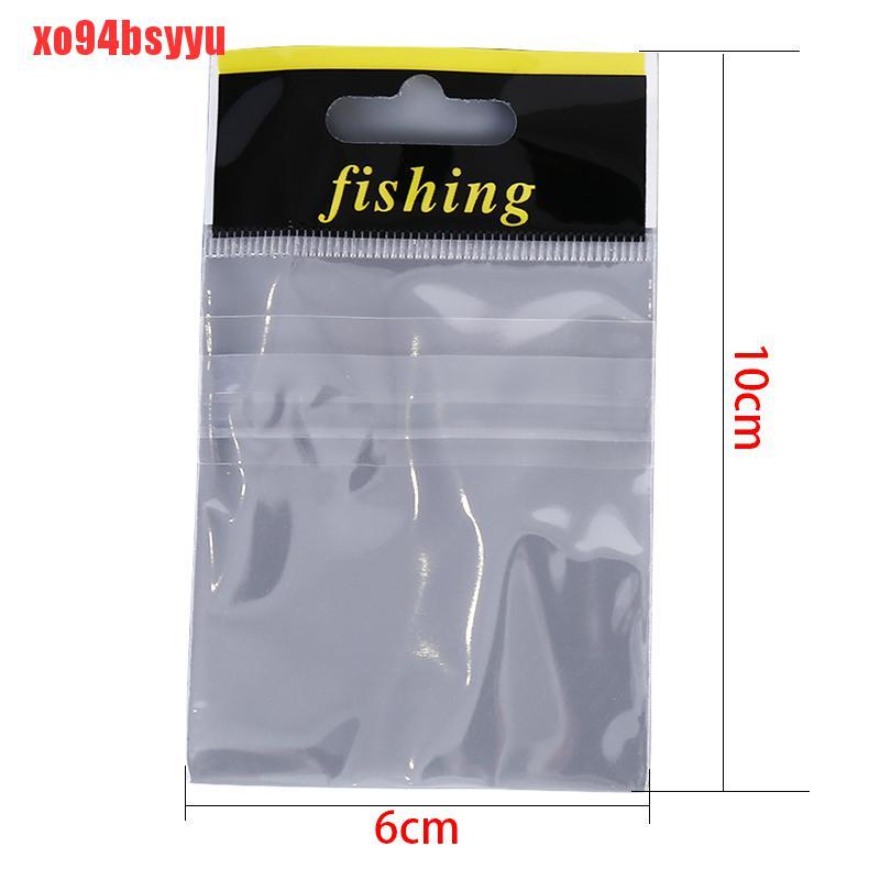 Set 100 Túi Đựng Móc Câu Cá Nhỏ Gọn Tiện Dụng Xo94Bsyu