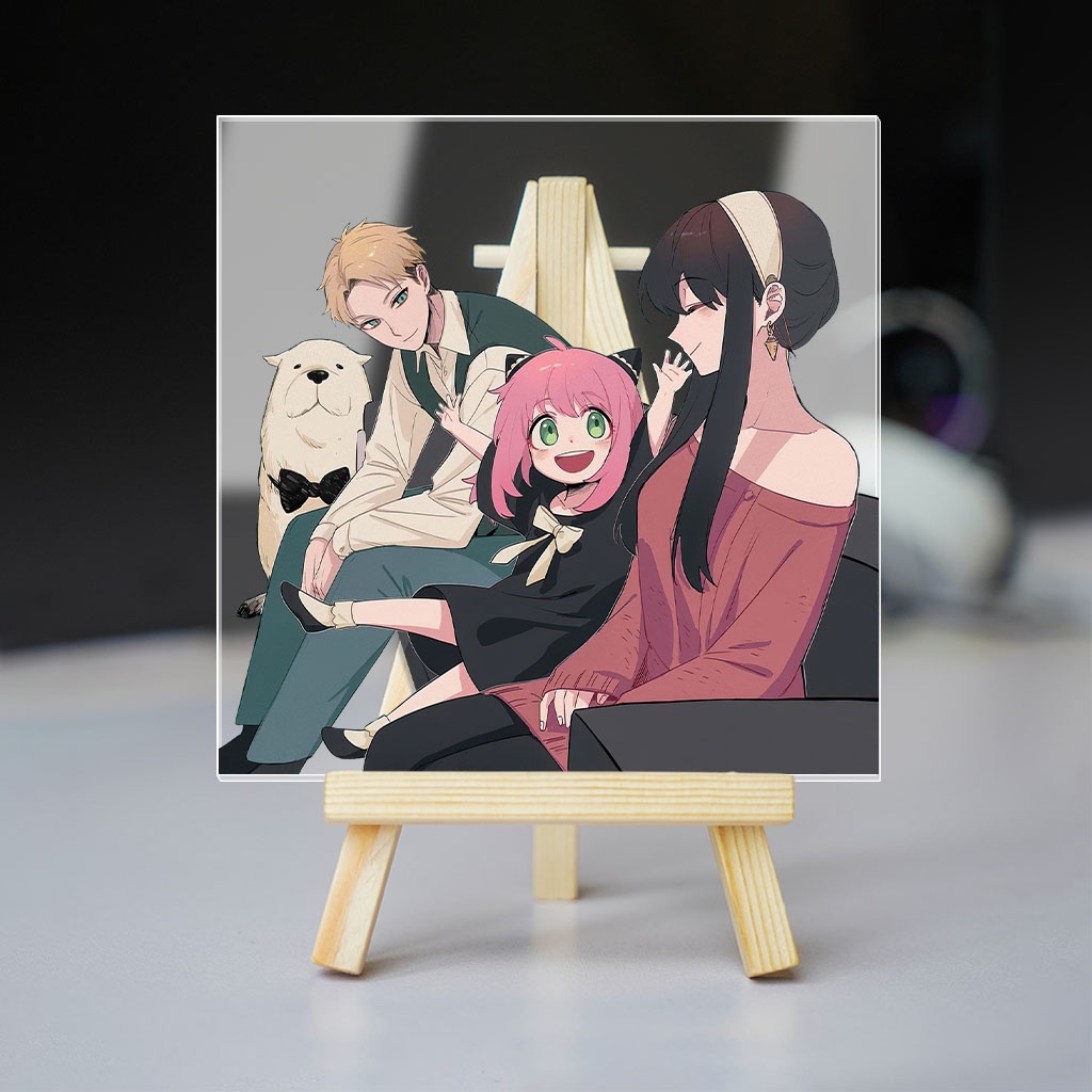 Tranh kính Anya Forger anime manga Spy X Family