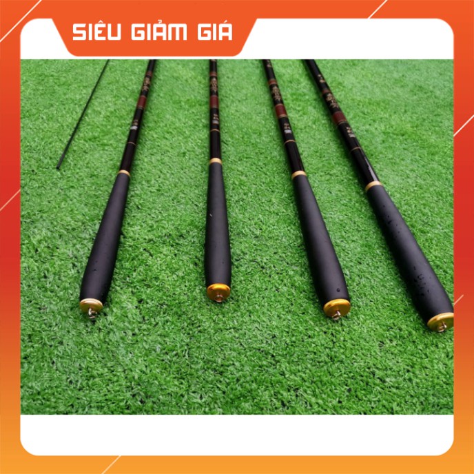 R Cần Câu Tay Mark IV 5h Carbon 3m6 4m5 5m4 6m3 - tặng kèm ngọn phụ