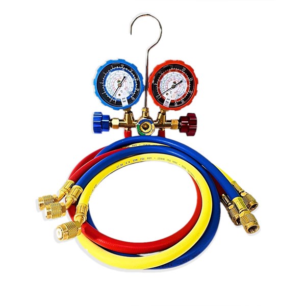Bộ đồng hồ đo gas đôi hãng Hongsen kèm dây HS-536C HS-536G-410A (chọn đúng loại khi đặt hàng)