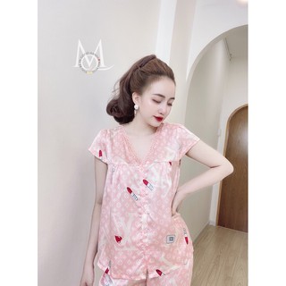 Đồ bộ lụa cánh tiên Mai Ngô
