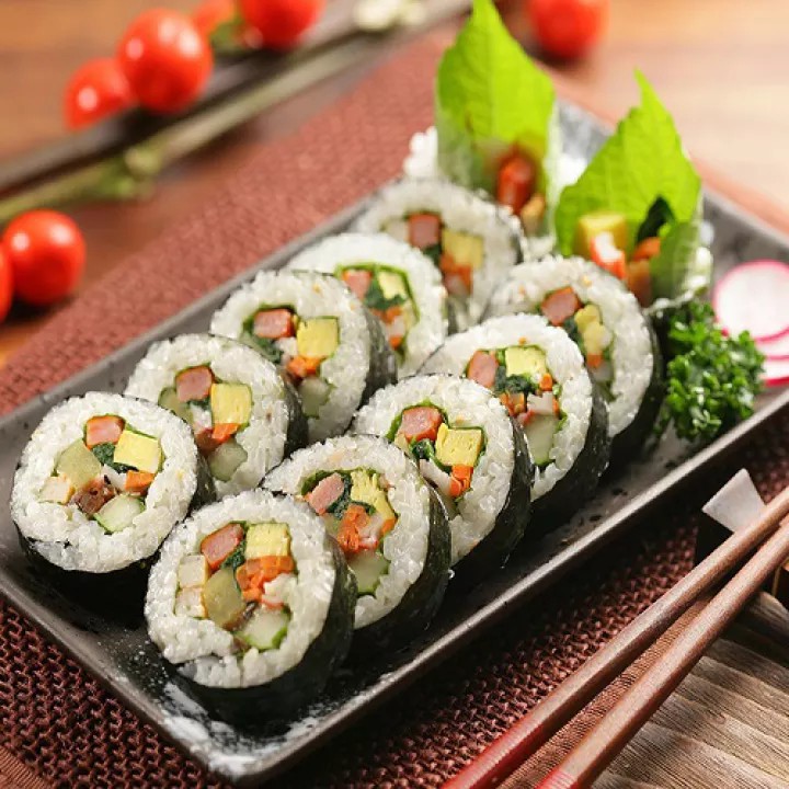 Rong biển làm cơm cuộn sushi Green World gói 10 Lá