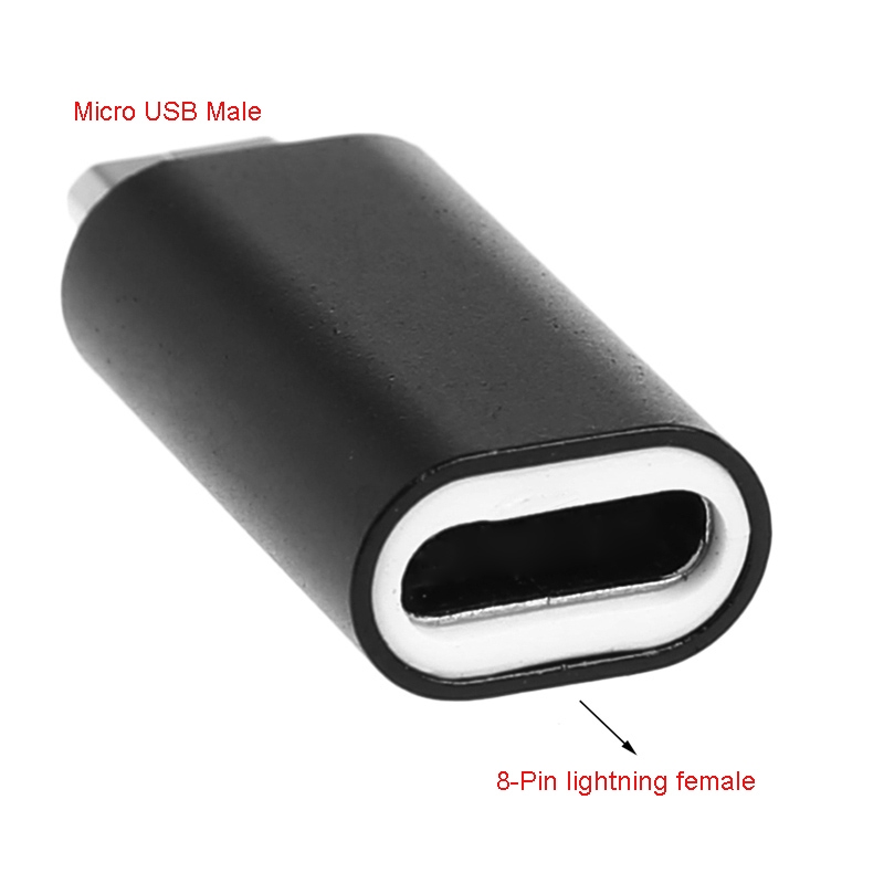 Đầu Chuyển Đổi Từ Cổng Lightning Sang Giác Cắm Micro Usb Tiện Dụng