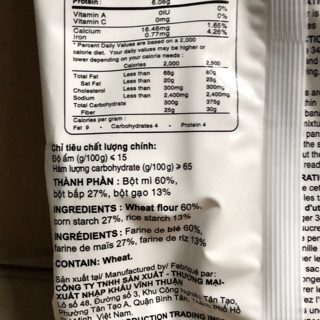 [400g] Túi Bột Chiên Chuối Vĩnh Thuận