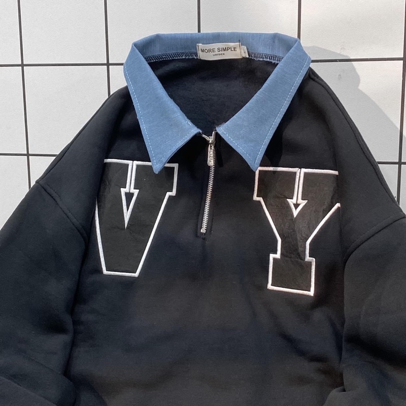 Áo Sweater Nữ Form Rộng VOT Vải Nỉ Bông Phong Cách Ulzzang – 84unisex