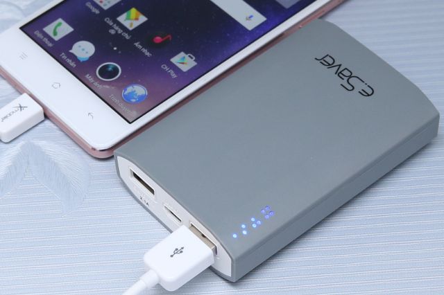 Pin sạc dự phòng E.saver chính hãng dung lượng 7500MAh  bảo hành 6 tháng