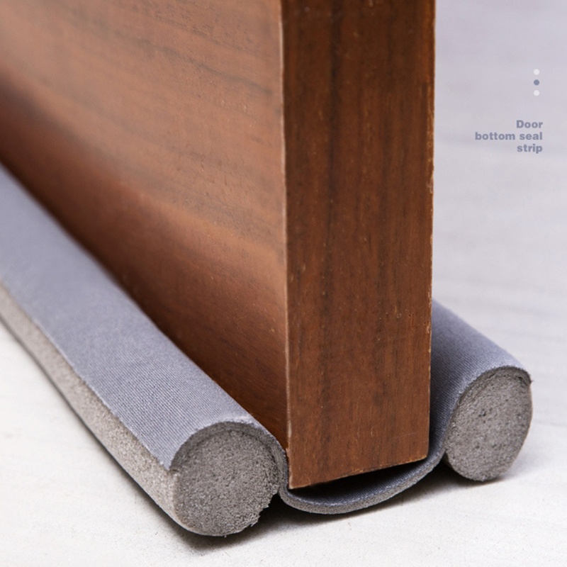 Dải dây chặn kín đáy cửa linh hoạt 93cm chống bụi bẩn chống gió chống chịu thời tiết tiện lợi